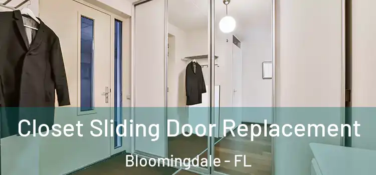  Closet Sliding Door Replacement Bloomingdale - FL