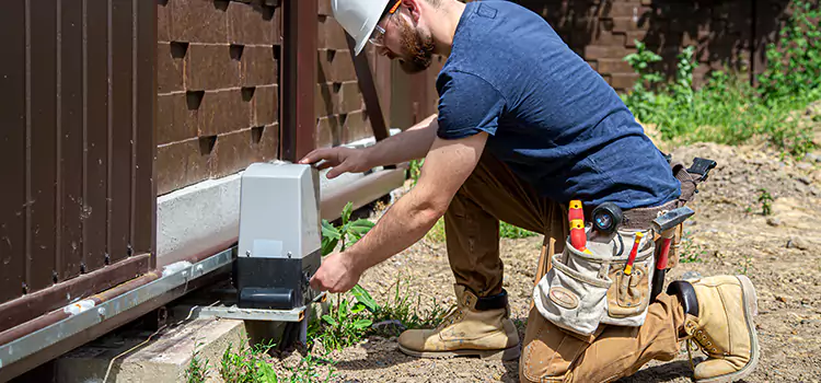 Electric Driveway Gate Installation Bloomingdale